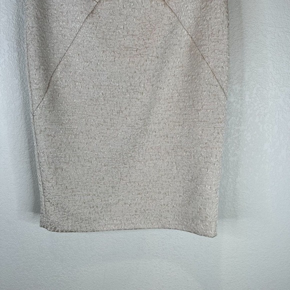 Reiss Women's Straight & Pencil Skirt Pull-On Back Zip Silver Size 0 - Picture 5 of 11